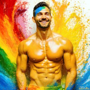 Colors of pride Art – 1×1 #0355