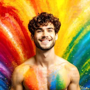 Colors of pride Art – 1×1 #0356