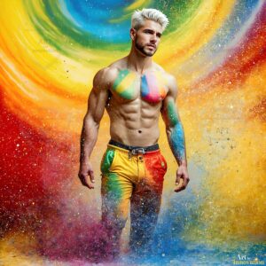Colors of pride Art – 1×1 #0358