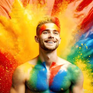 Colors of pride Art – 1×1 #0359