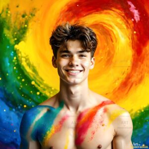 Colors of pride Art – 1×1 #0377