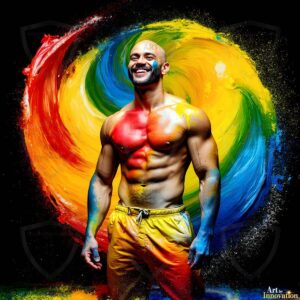 Colors of pride Art – 1×1 #0381
