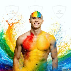 Colors of pride Art – 1×1 #0384
