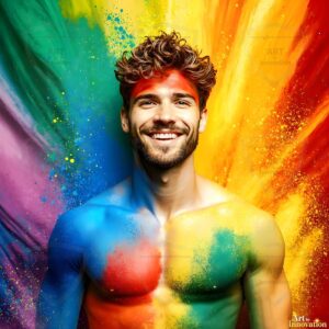 Colors of pride Art – 1×1 #0404