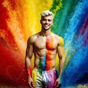 Colors of pride Art – 1×1 #0408