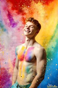 Colors of pride Art – 2×3 #0102