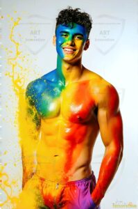 Colors of pride Art – 2×3 #0104
