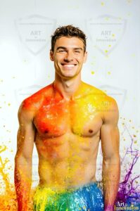 Colors of pride Art – 2×3 #0107
