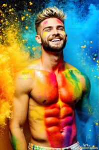 Colors of pride Art – 2×3 #0110