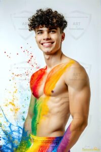 Colors of pride Art – 2×3 #0112