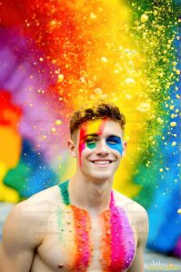 Colors of pride Art – 2×3 #0113