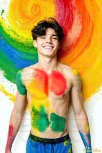 Colors of pride Art – 2×3 #0115