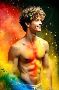 Colors of pride Art – 2×3 #0117