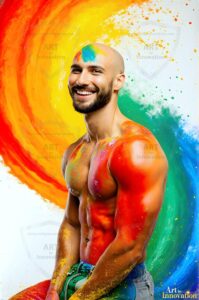 Colors of pride Art – 2×3 #0118