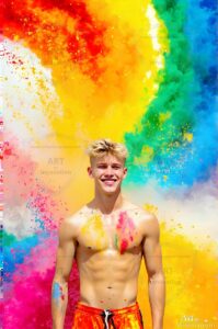 Colors of pride Art – 2×3 #0119