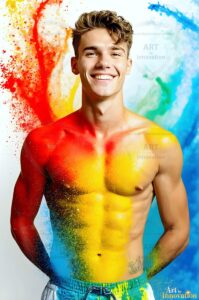 Colors of pride Art – 2×3 #0120