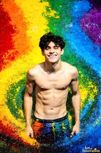 Colors of pride Art – 2×3 #0121