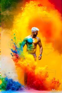 Colors of pride Art – 2×3 #0122