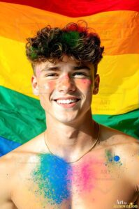 Colors of pride Art – 2×3 #0123