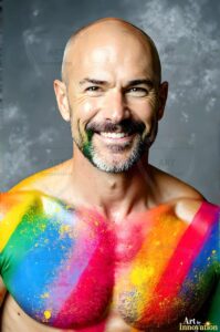 Colors of pride Art – 2×3 #0124