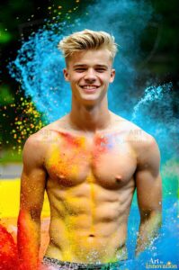 Colors of pride Art – 2×3 #0125