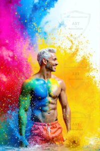 Colors of pride Art – 2×3 #0129