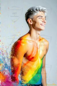 Colors of pride Art – 2×3 #0133