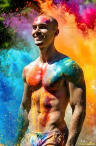 Colors of pride Art – 2×3 #0135