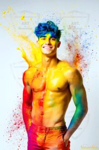 Colors of pride Art – 2×3 #0137