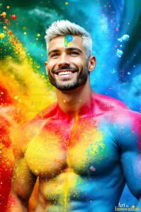 Colors of pride Art – 2×3 #0140