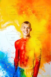 Colors of pride Art – 2×3 #0142