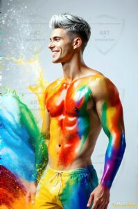 Colors of pride Art – 2×3 #0143