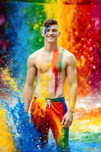 Colors of pride Art – 2×3 #0145