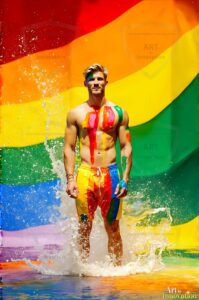 Colors of pride Art – 2×3 #0146