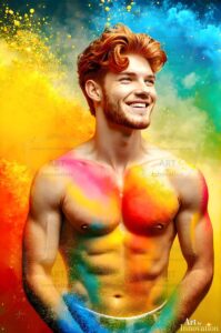 Colors of pride Art – 2×3 #0148