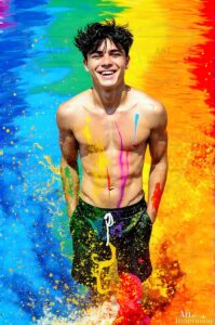Colors of pride Art – 2×3 #0149