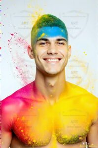 Colors of pride Art – 2×3 #0152