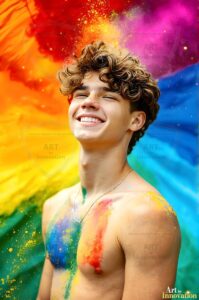 Colors of pride Art – 2×3 #0157