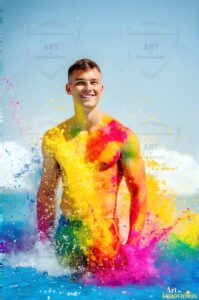 Colors of pride Art – 2×3 #0158