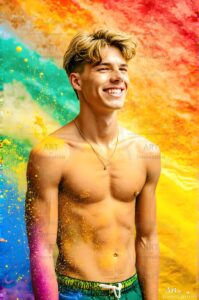 Colors of pride Art – 2×3 #0159