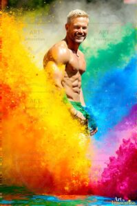 Colors of pride Art – 2×3 #0163