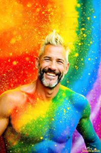 Colors of pride Art – 2×3 #0170