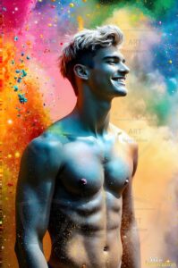 Colors of pride Art – 2×3 #0174