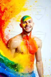 Colors of pride Art – 2×3 #0179