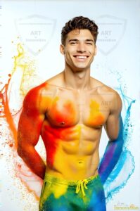 Colors of pride Art – 2×3 #0181