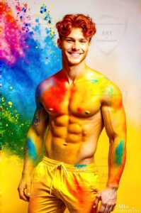 Colors of pride Art – 2×3 #0182