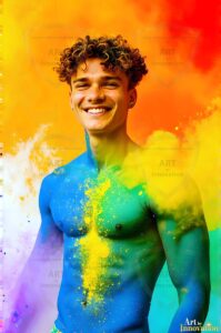 Colors of pride Art – 2×3 #0185