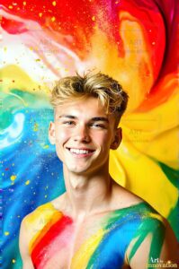 Colors of pride Art – 2×3 #0187