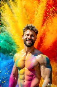 Colors of pride Art – 2×3 #0191