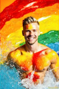 Colors of pride Art – 2×3 #0194